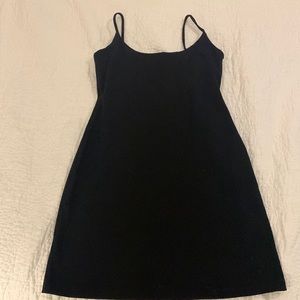Black Susana Monaco spaghetti strap dress